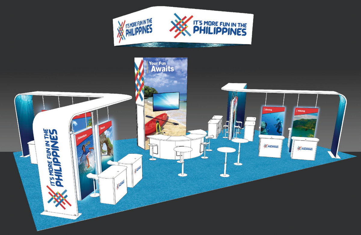 50' Custom Display (ID0085) Nomadic Display