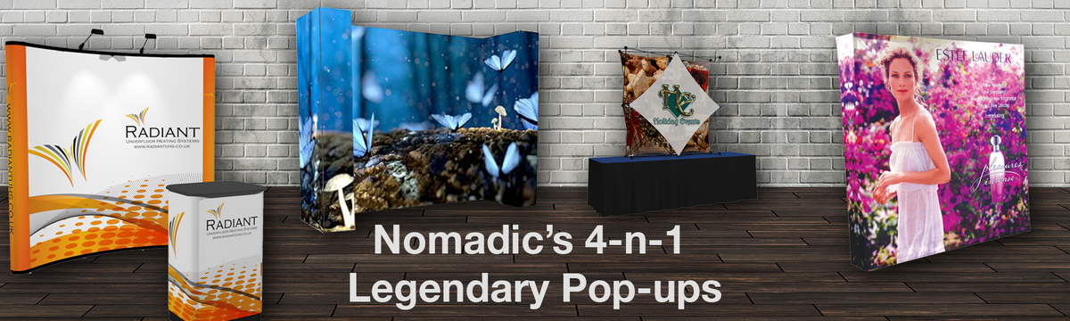Nomadic’s 4-n-1 Legendary Pop-up: Your Key to Portable Trade Show Succ ...