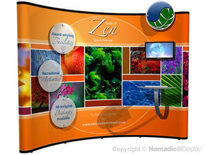 Graphic Refresh for 10' Instand Enhancement Curved Pop up (DL9093N-GR)