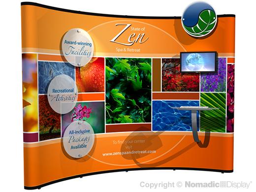Graphic Refresh for 10' Instand Enhancement Curved Pop up (DL9093N-GR)