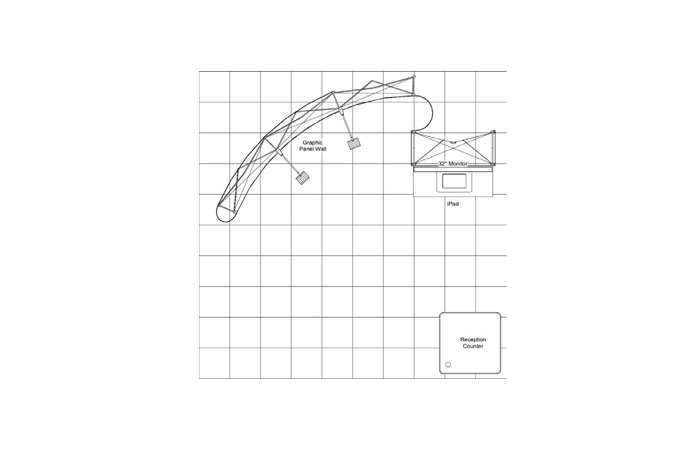10' Duluth Magnetic Graphic Pop-up Rental w/ Counter (RT87706)