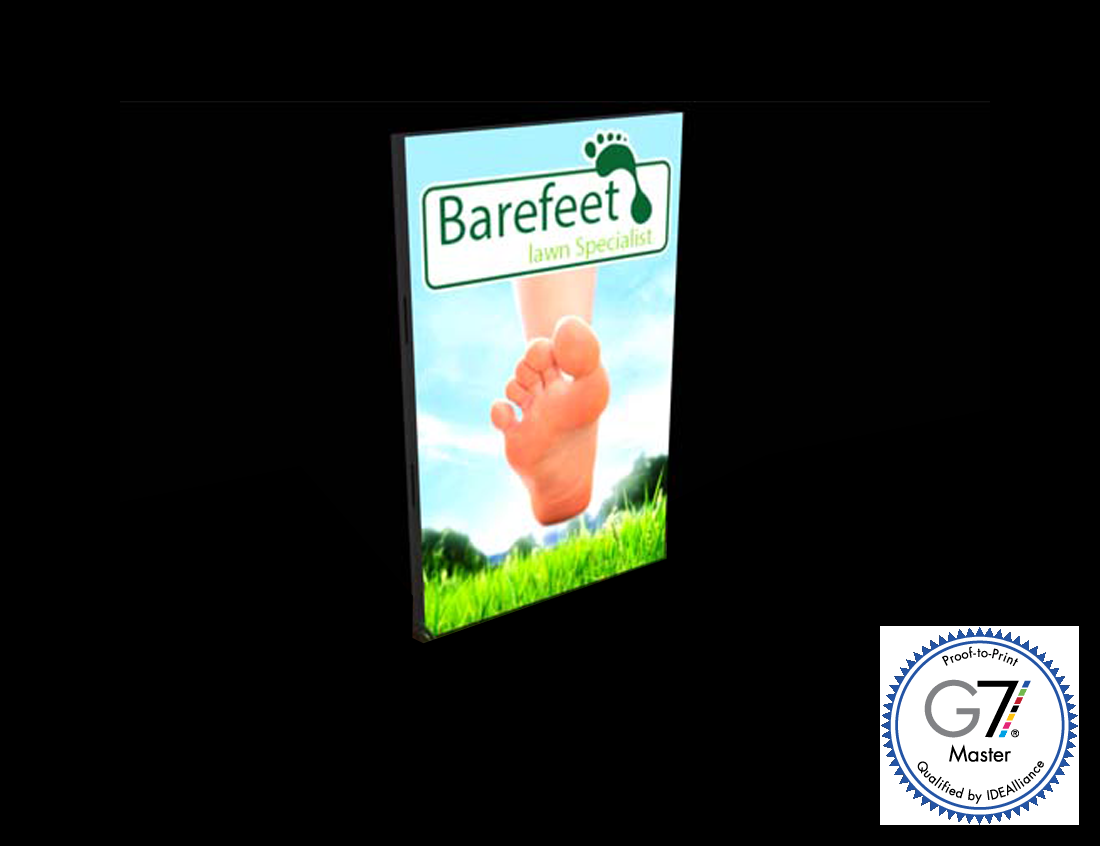 Graphic Refresh - 5' LightWall SEG Backlit Fabric Kiosk (AB0537N-GR)