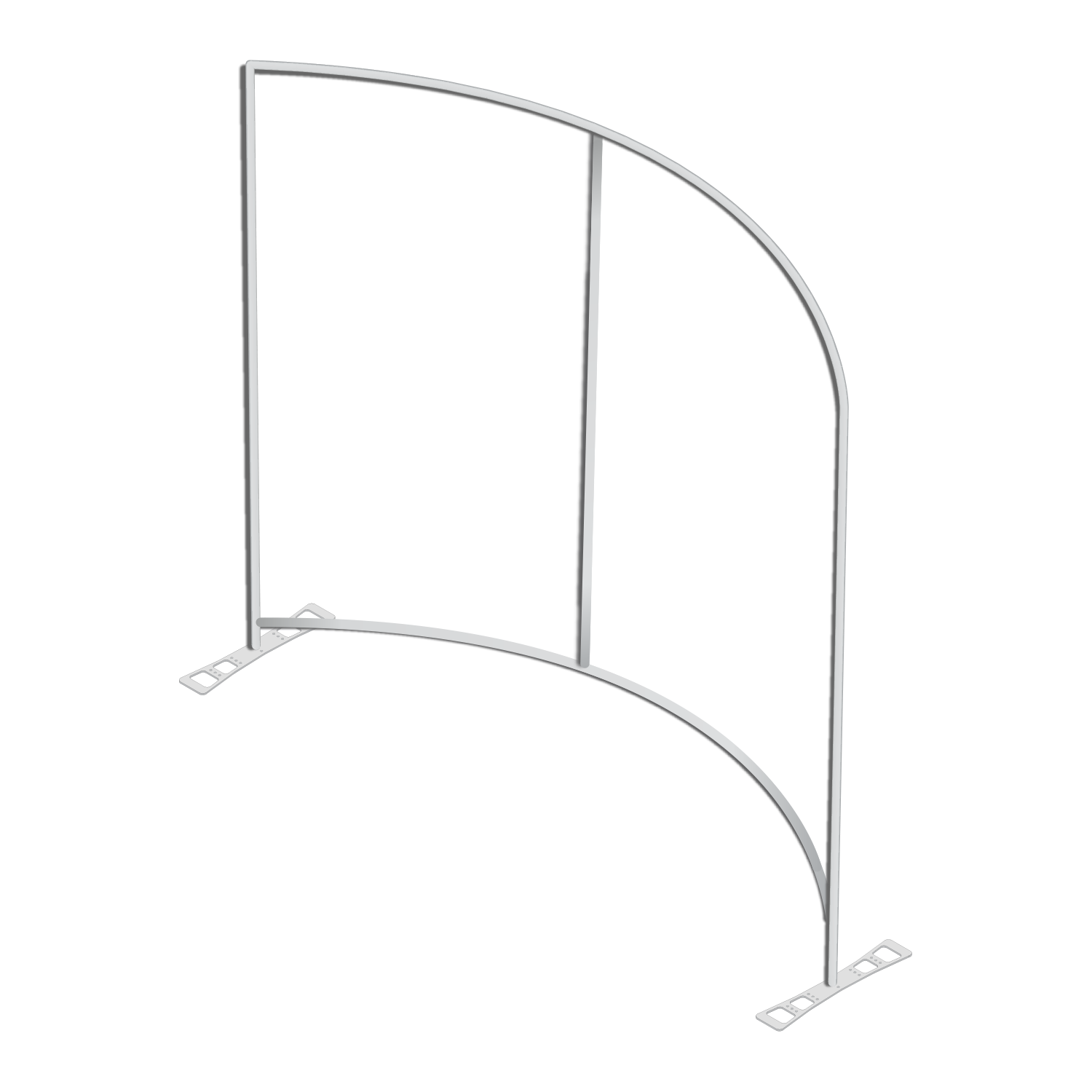 Frame Kit for 10' FabLite Pillowcase Horizontal Curve Display (AB2052N-FX)