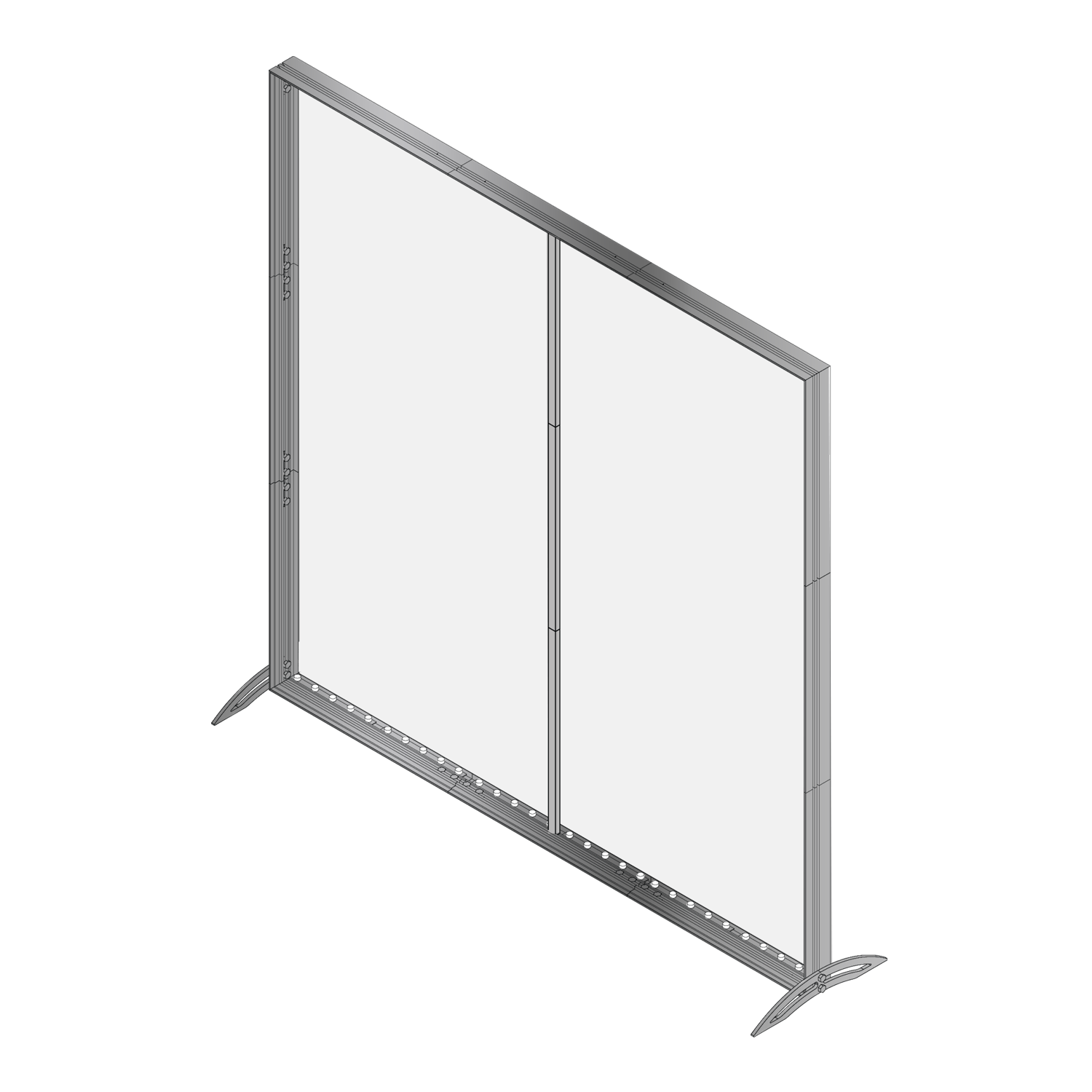 Frame Kit - 8' LightWall SEG Backlit Fabric Display (AB2057N-FX