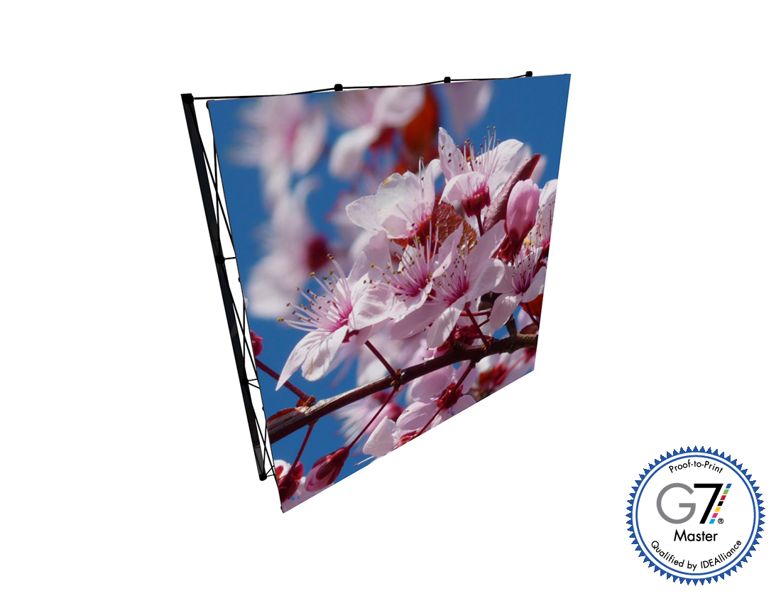 Graphic Refresh - 8' SPlus SEG Fabric Pop-up Display (AB2070N-GR)