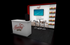 10' x 10' Backlit Presentation Display w/ Product Shelving and Meeting Area (ID0518)