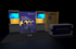 10' x 20' Backlit Exhibit w/ Custom EdgeLit Kiosks and Reception Counter (ID0543)