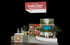 20' x 20' Custom Island Exhibit w/ Wood Pergola, Lounge Seating, and Product Displays (ID0561)