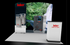 10' x 20' Scalable Backlit FabLite Portable Display w/ RollOne Counter Conversion (ID0605)