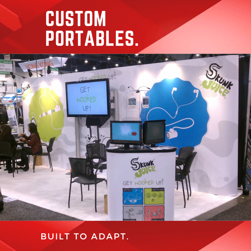Custom Portable Trade Show Displays | Nomadic Display