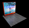 8' FabLite Almond Flat Double-Sided Backlit Portable Exhibit (AB2073N)