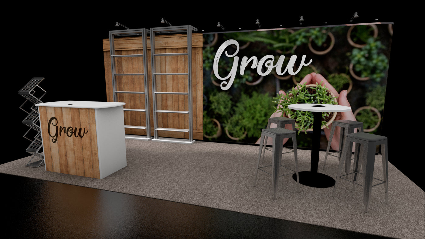 20' Instand Custom Portable Display – Nomadic Display