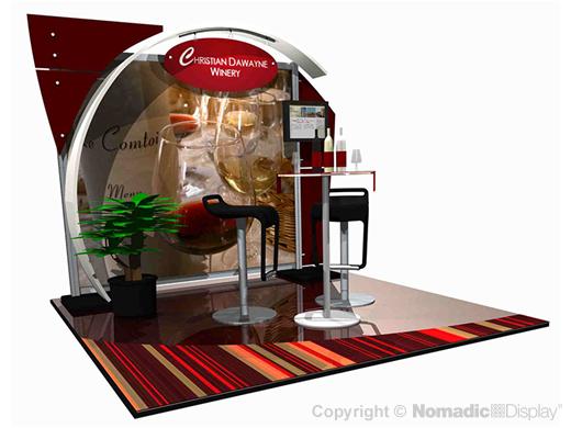 10' Custom DesignLine Modular Booth (DL61037N)