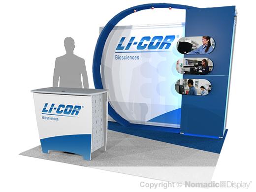 10' DesignLine Tension Fabric Booth