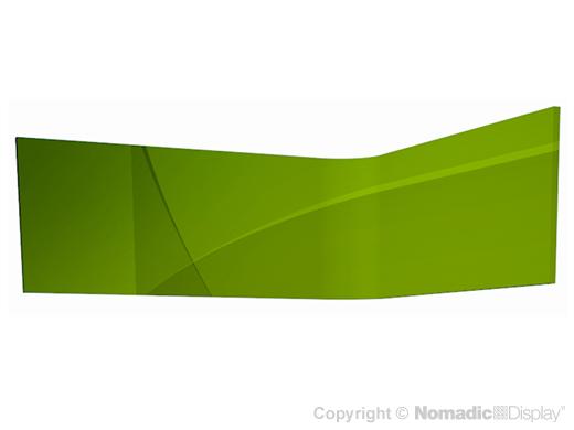 10' Corner Banner Fabric Hanging Sign (AB0324N)