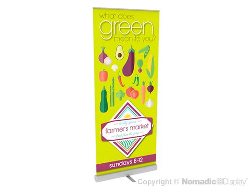 3' SignLine Single-Sided Fabric Banner Stand (AB0090N)