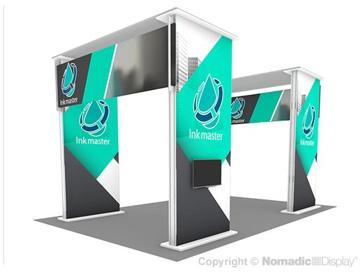 20' Custom VersaWall Product Exhibit