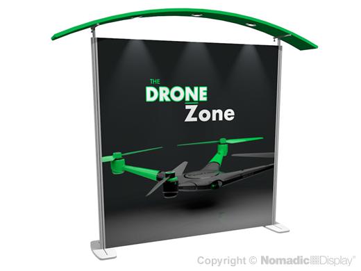 Graphic Refresh for 10' Inspire 2.0 Curved Downlit Canopy (AB2064N-GR)