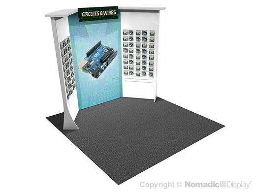 10' VersaWall System Backwall Exhibit