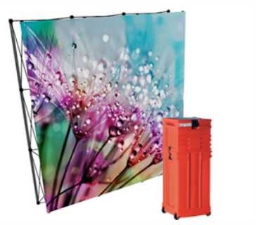 8' Splus Single Sided Graphic Exhibit