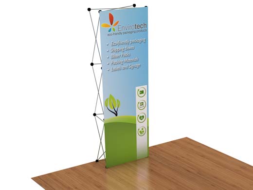 3' FabriMural Velcro Tension Fabric Kiosk Pop-up (AB0531N)