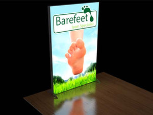 5’2" LightWall Backlit Kiosk (AB0537N)