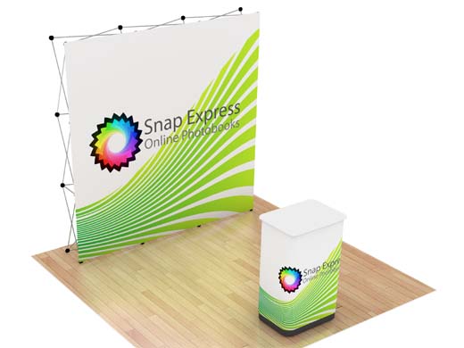 8' FabriMural Tension Fabric Pop-up (AB2049N)