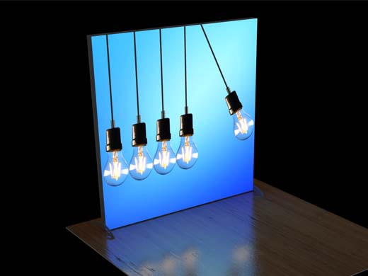 8‚Äô LightWall Single Sided Backlit Display (AB2057N)