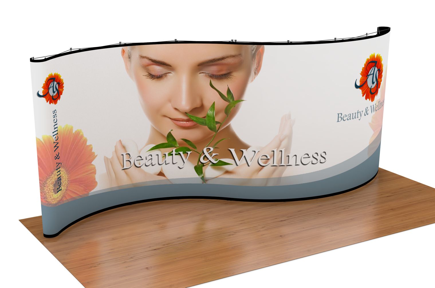 Graphic Refresh for 20' Instand Serpentine Pop-up Display (AB3020N-GR)