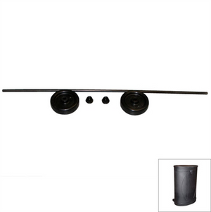 Repair RollOne (Oval) Wheel Kit (2 Wheels, 1 Axle & 2 Caps)