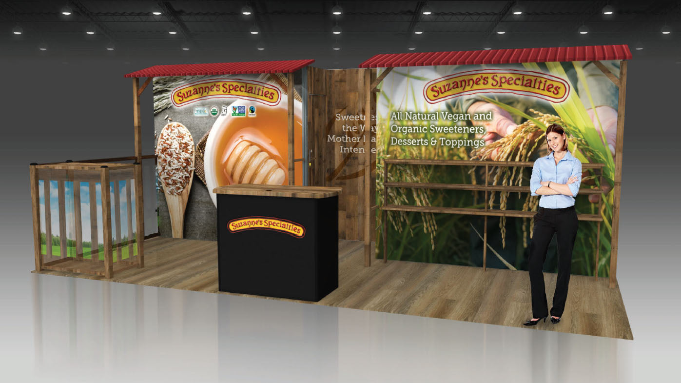 10' x 20' Custom Inline Display (ID0322)