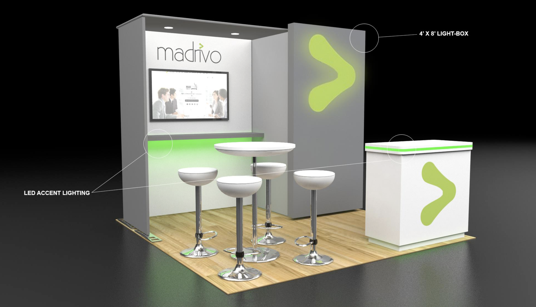 Backwall Idea Gallery – Nomadic Display