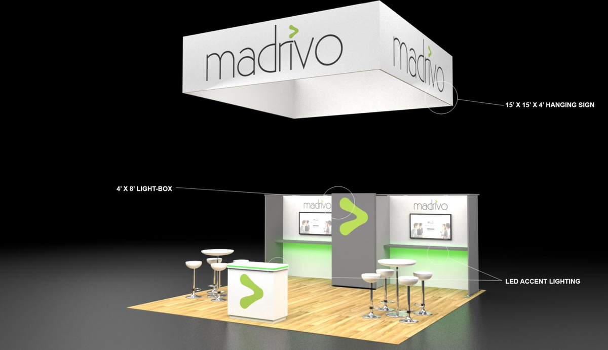 20' x 20' Custom Display (ID0389) – Nomadic Display