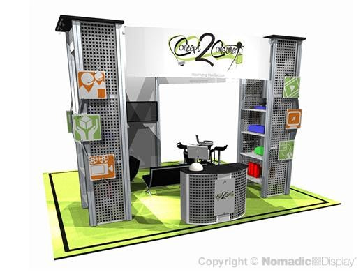 20' DesignLine Custom Modular Island – Nomadic Display