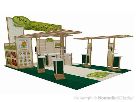 30' DesignLine Modular Island Exhibit