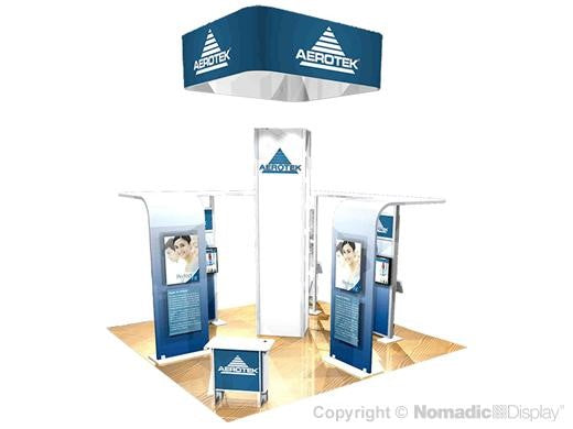 20' DesignLine Custom Modular Exhibit – Nomadic Display