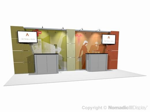 20' DesignLine Modular Inline Display