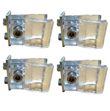 Polycarbonate Tension Fabric Grip Set of 4