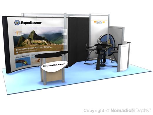 20' Instand Custom Portable Display – Nomadic Display