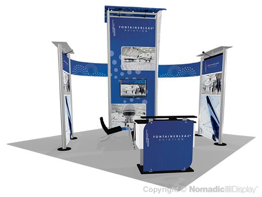 20' DesignLine Modular Island Exhibit