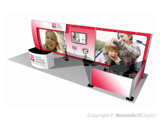 30' DesignLine Custom Modular Display